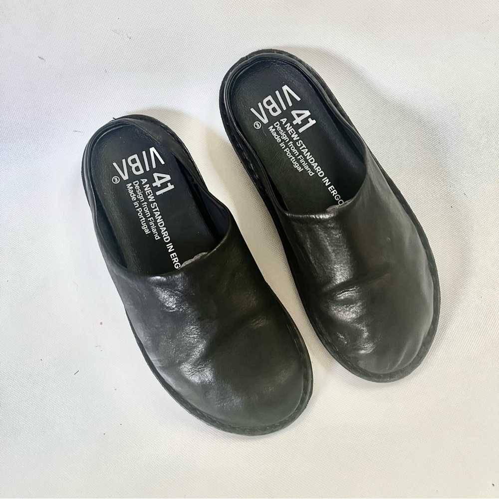VIBAe ROMA Leather Preto Black Womens EU 41 or 
W 11 / M 8
